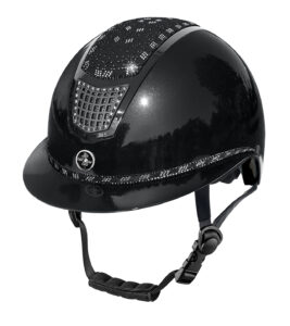 Fairplay Quantinum 2.0 W-V EOS Shiny Ridehjelm - Sort - STR 56-58