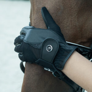Fairplay Aris Ridehandsker - Sort - STR L