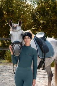 Fairplay ½ Zip Funktionsbluse, Storm Green - STR M
