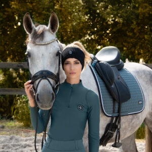Fairplay ½ Zip Funktionsbluse, Storm Green - STR M