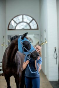 HorseGuard Lycra Insektmaske - COB - PLUM
