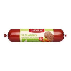 Fleischelust p�lse med kanin, rodfrugt, h�rfr� og persille, 400g