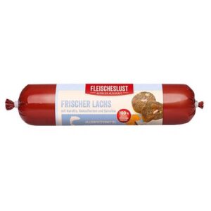Fleischelust p�lse med frisk laks, gulerod, kokosn�d og spirulina, 800g