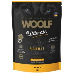 Woolf Ultimate Rabbit semi-moist hundefoder, 1 kg
