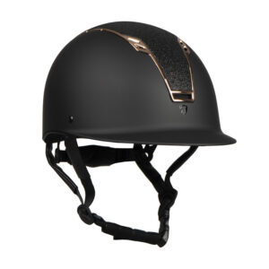 Horka Sparrow Ridehjelm - Rose Glitter - STR 51-55