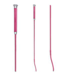 L�bspisk med gel h�ndtag - 100 cm. - Pink