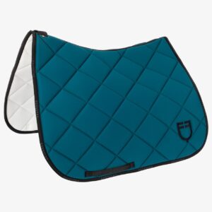 Equestro GP Dressur Underlag, Petrol/Sort - DR17"