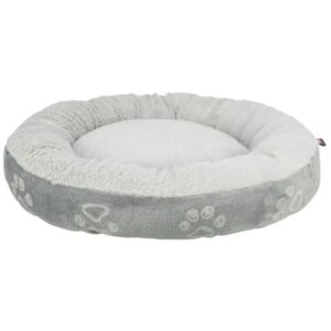 Jimmy Soft hundeseng, rund, Lysegr�, �50 cm