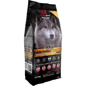 Alpha Spirit Semi Moist Fjerkr�, 1.5 kg