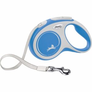Flexi New Comfort, B�nd line, Bl�, 5M, Max 25 kg