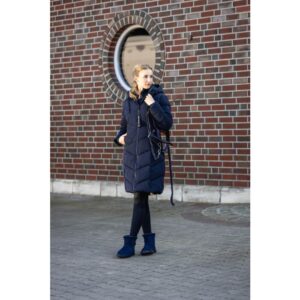 HKM Toronto Quilted Vinter Frakke - Deep Blue - STR XXL