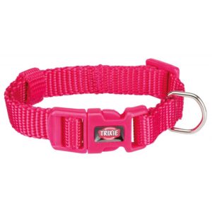 Nylon Halsb�nd, Fuchsia, 25-40 cm , 15 mm