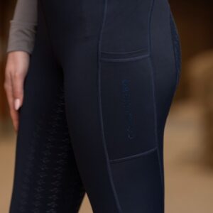 Covalliero Junior Vinter Tights - Navy - STR 164/170