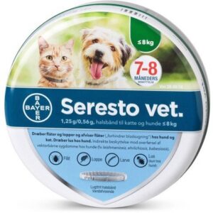 Seresto Vet loppehalsb�nd til hunde under 8 kg