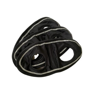 Finntack Elite hut med diamanter - Full, M�rkegr�n/s�lv