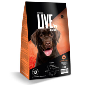 3 kg. ProBiotic LIVE Adult - voksenfoder med laks