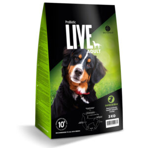 3 kg. ProBiotic LIVE Adult - voksenfoder med lam