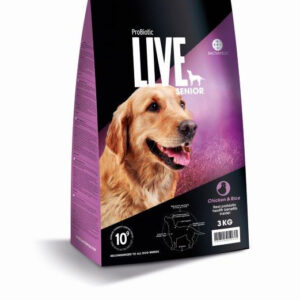 3 kg. ProBiotic LIVE Senior eller overv�gtige hunde