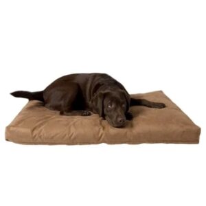 Memory foam hundeseng, Camel, 100 x 120 cm