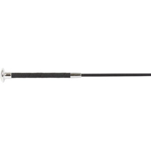 Equipage - Dressurpisk med karbonm�nster - Sort / 100