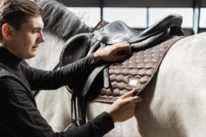 Horse Guard - Kora, sadelunderlag - Brun / DR16
