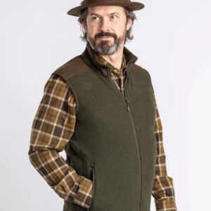 Pinewood - Herre, Fleece vest, Sm�land Forest - L / H. Green