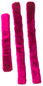 Plys til fort�j - flere farver - Lyser�d/pink