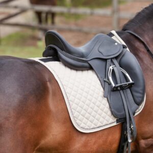 HorseGuard Milva Glitter Underlag - Beige - DR16"