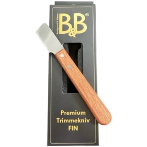 B&B Premium Trimmekniv, Fin