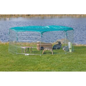 L�beg�rd med net til hvalpe, killinger eller gnavere, 210 x 75 cm