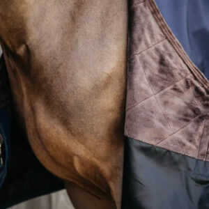 Kentucky - Turnout, uded�kken, all weather waterproof pro navy, 160 g - Navy / 130cm