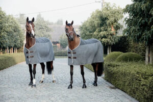 Kentucky - Fleece t�ppe, fleece rug 'heavy' - Gr� / 155cm