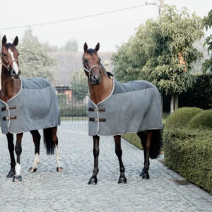 Kentucky - Fleece t�ppe, fleece rug 'heavy' - Gr� / 140cm