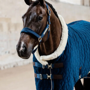 Kentucky - St�vne t�ppe, Velour, 160g, Navy - Navy / 145cm