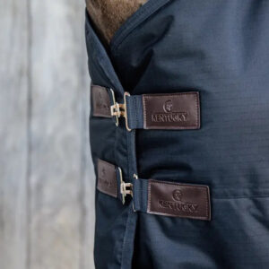 Kentucky - Turnout uded�kken, All weather, Classic, 50 gram - Navy / 155cm