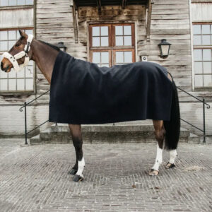 Kentucky - Heavy Fleece t�ppe, firkantet - Sort / 210X200