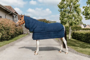 Kentucky - Under Rug skin friendly neck, navy, 150 gram - Navy / 125cm