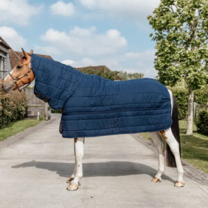 Kentucky - Under Rug skin friendly neck, navy, 150 gram - Navy / 125cm
