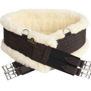 Kentucky - Gjord med lammeskind, sheepskin girth. - Brown / 125cm