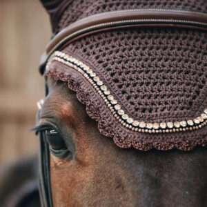 Kentucky - Hut, lang med sten og perler, soundless - Brun / Full