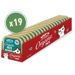 Lilys Kitchen Pat� Cat Organic Fish, 19x85g