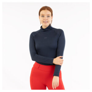 BR Jasmin Turtleneck Bluse - STR L - NAVY