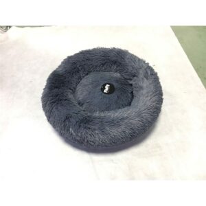 Fluffy Hundeseng, Koksgr�, Medium, 76 x 76 cm