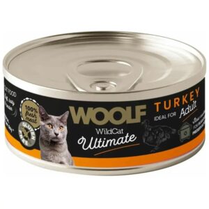 Woolf Ultimate Turkey, d�semad til kat, 12 d�ser � 85g