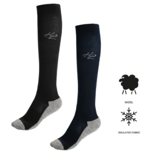Horselife Uld-Mix Knæstrømper - Str. 37-41 - NAVY