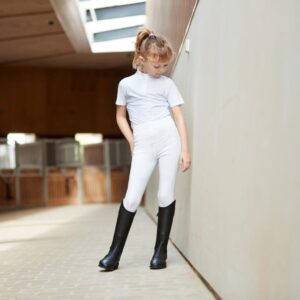 Equipage Molly Junior Tights, Hvid - STR 140