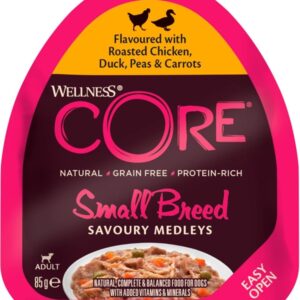 Core Savoury Medleys, kylling og and, 12 x 85g