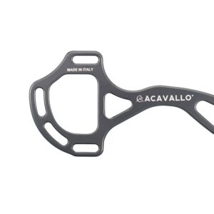 Acavallo - Hackamore, Alupro - 133g - OS / ALUMINIUM