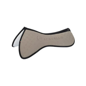 Acavallo - Spine free, Memory Form & Lycra, Half Pad - L / SAND/BLACK