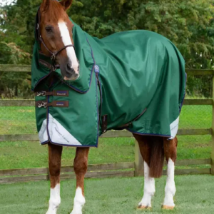 Premier Equine Akoni d�kken med aftagelig hals - 0g - Gr�n, 5,0" (115cm)